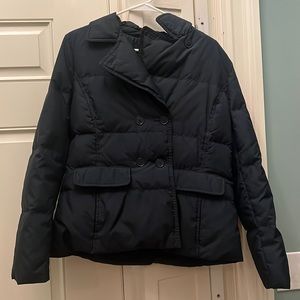 Blue banana republic puffy coat